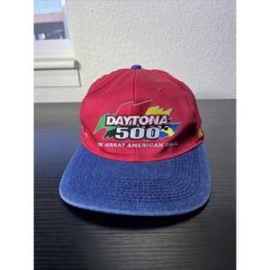 NASCAR Daytona 500 1999 Snapback Cap Valentines Day Feb 14 Hat red